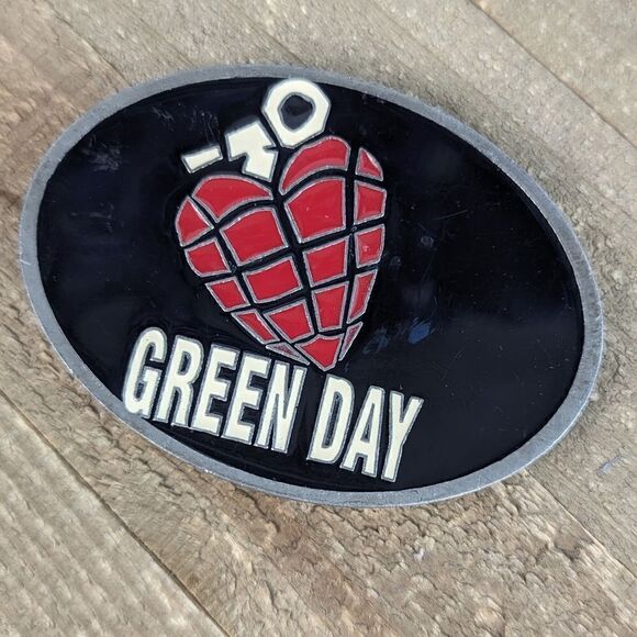 Green Day Grenade Belt buckle, USA - Picture 3 of 3